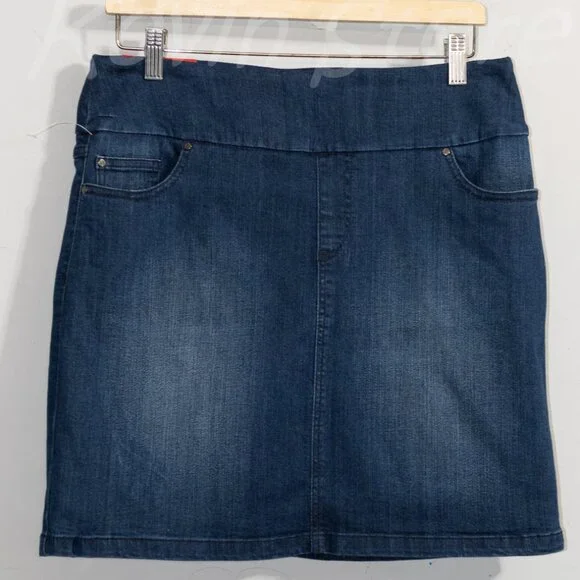 3 skorts size :L , Brand: S.C. & Co. Ladies' Denim , White, Blue , Black - Picture 11 of 14